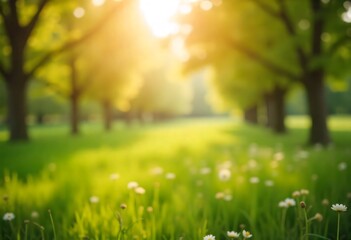 Generative AI: Serene Meadow Glows.