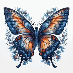 Beautiful Butterfly Design Very Cool