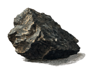 PNG A coal stone illustration vintage style.