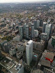 Fototapeta premium Toronto City Skyline from Above