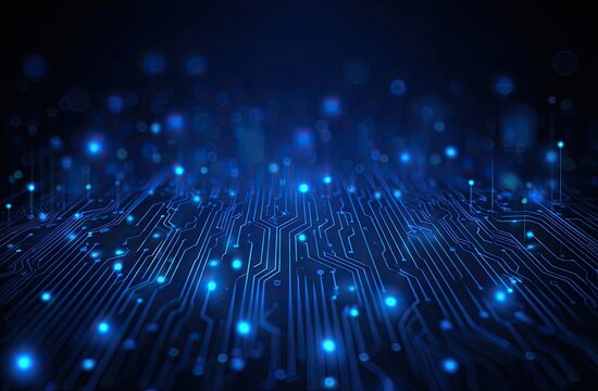 Abstract circuit board background