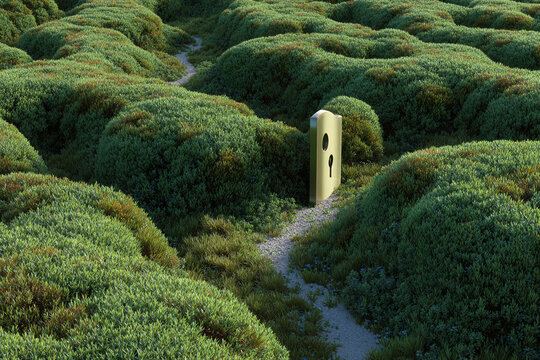 Secure Path to Growth Concept: Safe Steps Toward Financial Success, Business Development, and Sustainable Long-Term Progress