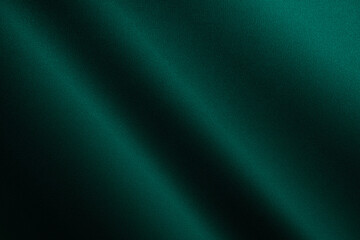 Black dark teal jade emerald sea viridian green abstract background. Silk satin fabric. Glitter shimmer. Line stripe wave shadow. Drapery curtain. Luxury elegant subtle. Blank design.