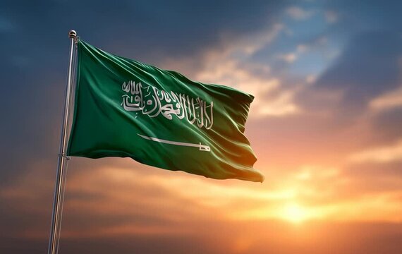 Saudi Arabia, Saudi Arabian flag, flag, national flag, arabia, world, country, national symbol, national anthem, Riyadh, Jeddah, Mecca, Medina, Dammam, symbol, nation, waving, national, sky, banner