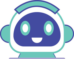 Friendly Robot Character Illustration