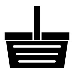 Obraz premium picnic basket icon