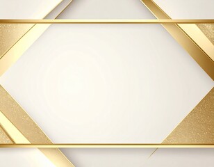 Elegant Gold Leaf Frame Mockup with Marble Texture