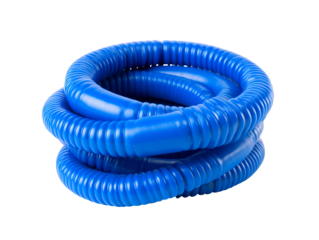 Blue Flexible Tubing Stacked Rings