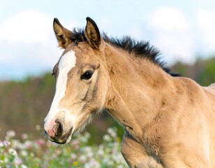 Obraz premium horse in the field