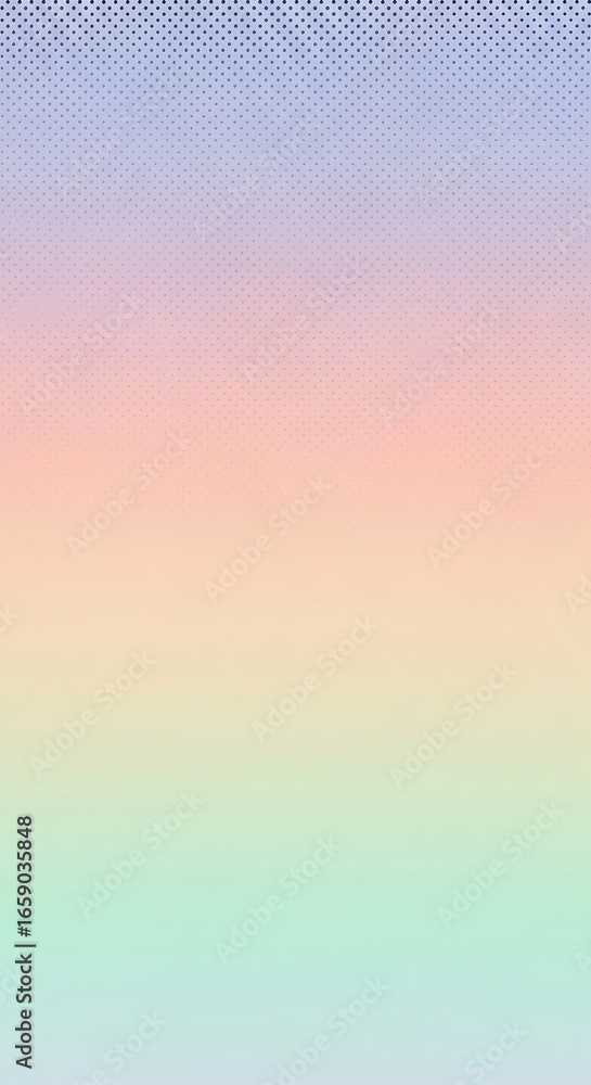 Poster soft pastel hues blend seamlessly in a gradient abstract background with subtle halftone texture