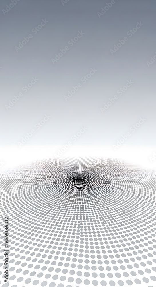 Aufkleber subtle gradient background with radial dot pattern evoking perspective and depth creation with soft 