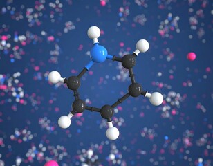 3D model of a molecule