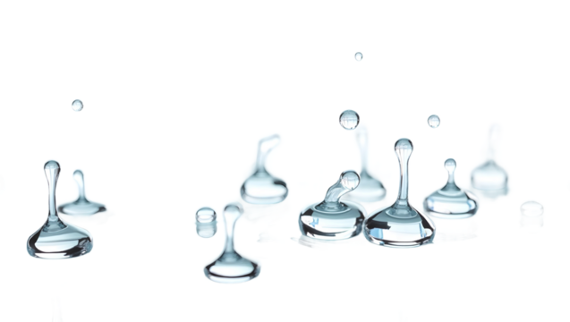 water drop falling into water with white back ground, water drops on blue background, water drops on a glass, water drop on white, drops of water, drop of water, Ultrarealistic transparent water drops