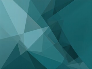 Obraz premium Abstract Geometric Polygon Background in Shades of Blue