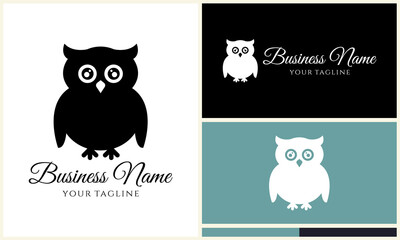 Cute Owl Logo Designs.