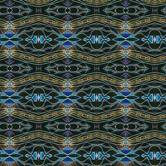 seamless pattern of a mosaic