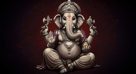 Hindu Iconography: A Ganesha Portrait
