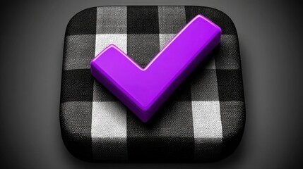 Repeated purple tick marks indicating confirmation overlay for re-entry points in blockchain financial strategies