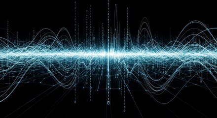 Digital Waveform - Data Flow and Energy Transmission