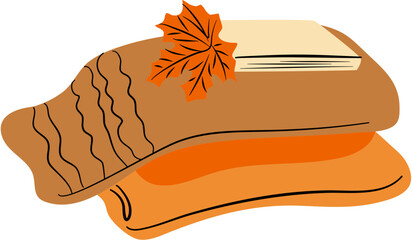 Cozy Autumn Scene with Warm Colors and Relaxing Seasonal Atmosphere