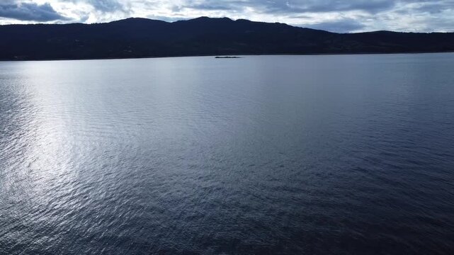 laguna, lago, pueblo Guatavita, Colombia, embalses