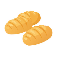 freshly baked bread rolls png bakery rolls png dinner rolls png golden bread buns png transparent background image