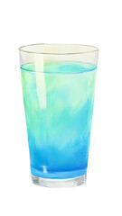 グラスに入っている水