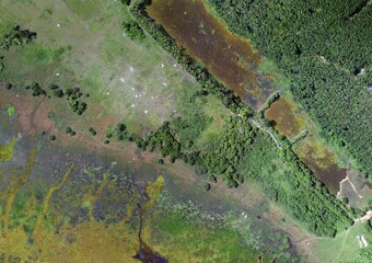 Top View Aerial Photograph