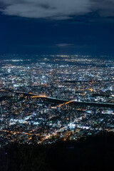 Obraz premium 北海道の展望台