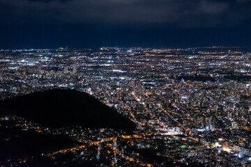 Obraz premium 北海道の展望台