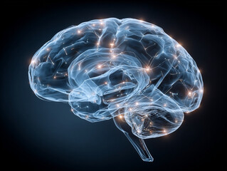 3d rendered illustration of human brain