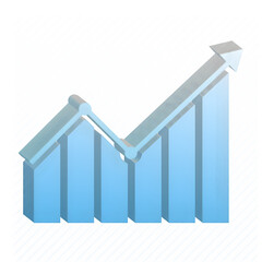 3d low to high bar illustration, economic growth graph chart, Growth chart Bar chart, Business Growth Chart s, blue, angle, company.
