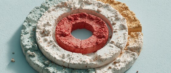 Modern Abstract Zodiac Wheel with Astrological Symbols and Fortune Tokens Premium Spiritual Branding for Millennial Lifestyle Marketing and Social Media