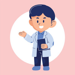 Flat Vector Health Illustration