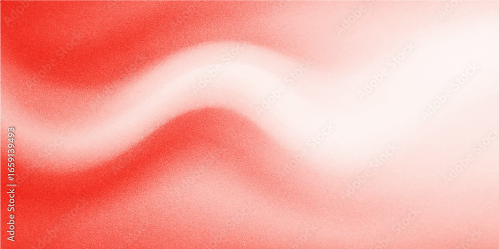 Poster red silk abstract background with smooth flowing fabric texture