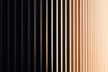 Obraz premium Elegant Abstract Background with Gradient Stripes Transitioning from Dark to Light Beige for Modern Design Projects and Creative Applications