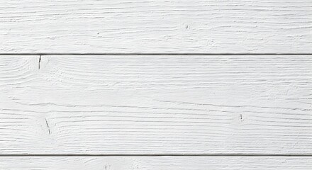 Obraz premium Clean White Shiplap Wall Panels - Rustic Wood Texture Background for Interior Design Projects