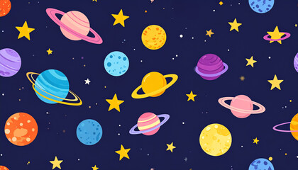 vector planets