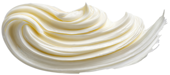 Creamy, whipped topping texture