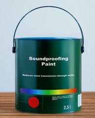 Soundproofing Paint Reduces noise transmission through