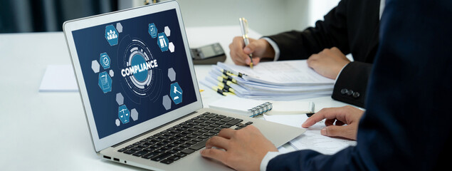 Compliance system for brisk online corporate business to meet quality standard