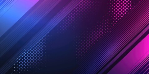Obraz premium abstract background with blue and purple colors, dark background, gradient, modern design, vector illustration, flat style, lines