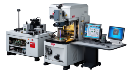 Advanced Manufacturing Assembly System: A detailed look at cutting-edge machinery used in advanced manufacturing, showcasing the precision and sophistication of modern industrial technology.