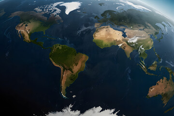 the world in the water