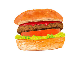 トマトハンバーガー