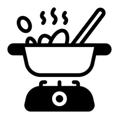 This Cooking icon is suitable for Food, Cooking, Culinary, etc.