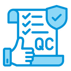 Compliance Blue Icon