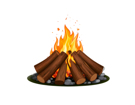 hot chocolate on a fire