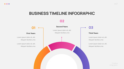 Business Timeline Infographic