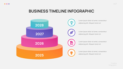 Business Timeline Infographic